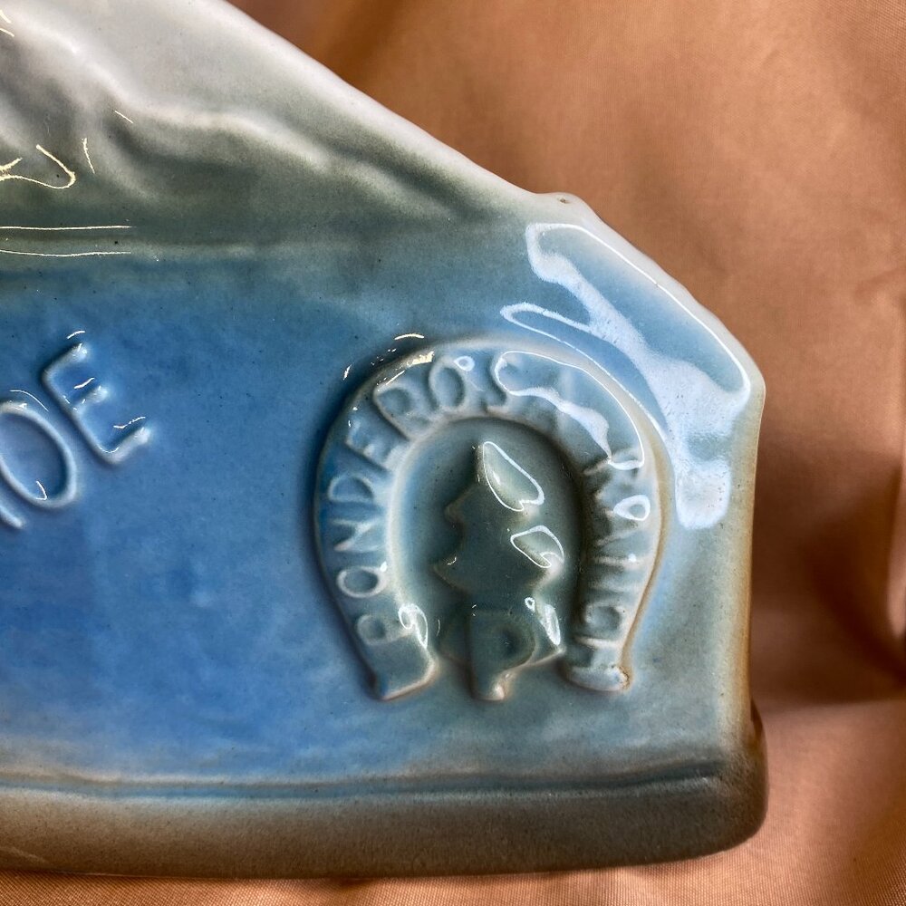 1969 Genuine Regal China Ponderosa Ranch Nevada James Bean Whiskey Decanter - Picture 8 of 14